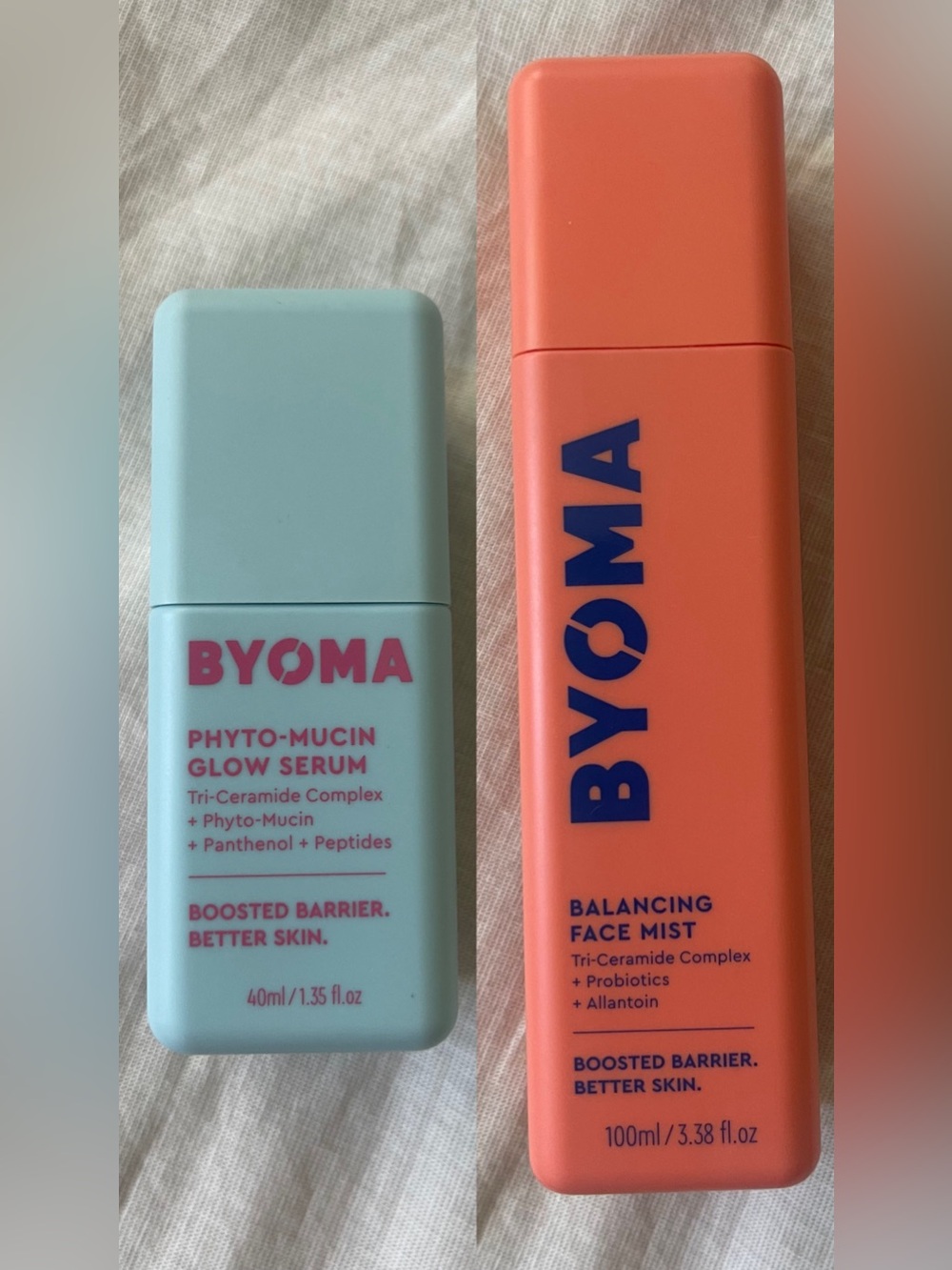 BUNDLE BYOMA Phyto-Mucin Glow Serum & BYOMA Balancing Face Mist